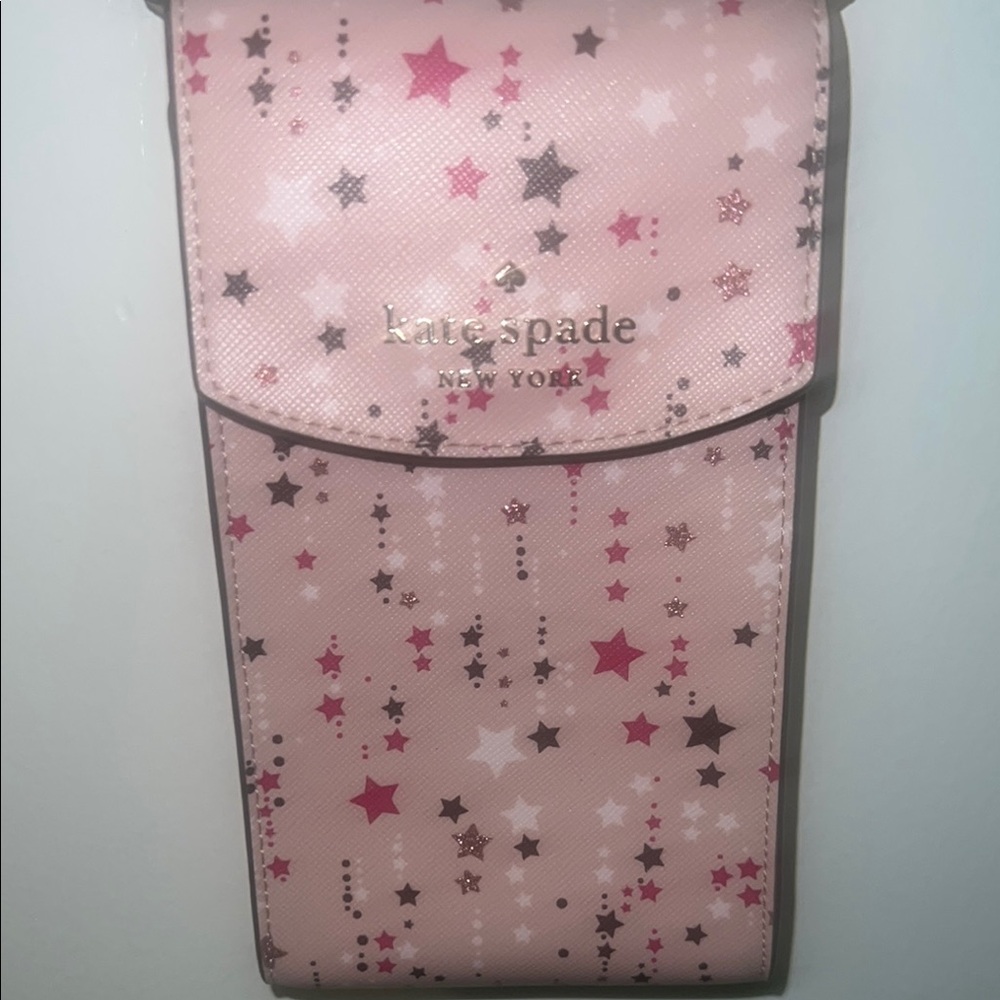 NWOT Kate Spade Pink and Black Crossbody Bag